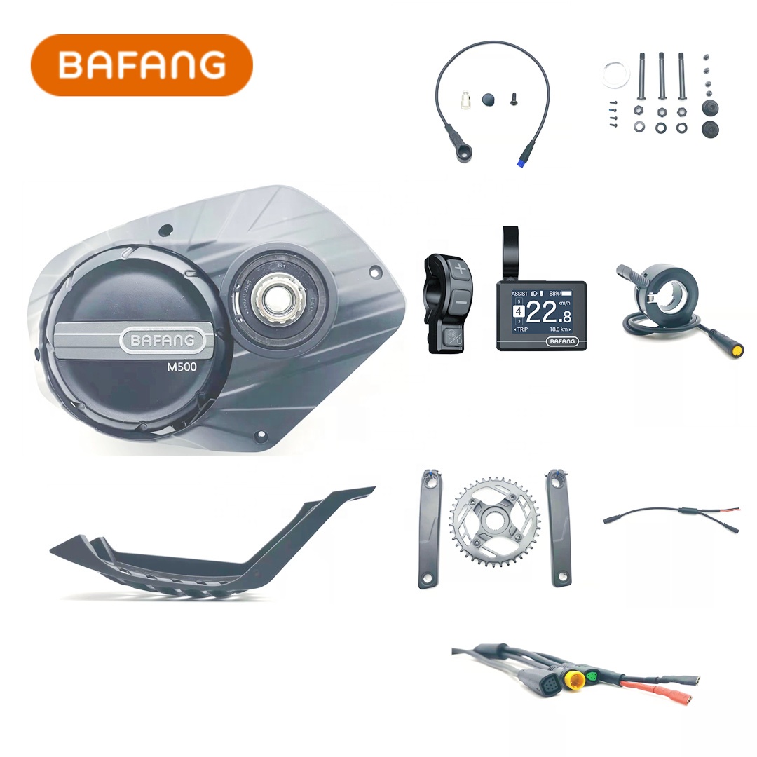 Torque Sensor Mid Drive Motor Kit - Newest Bafang M500 Middle Drive System