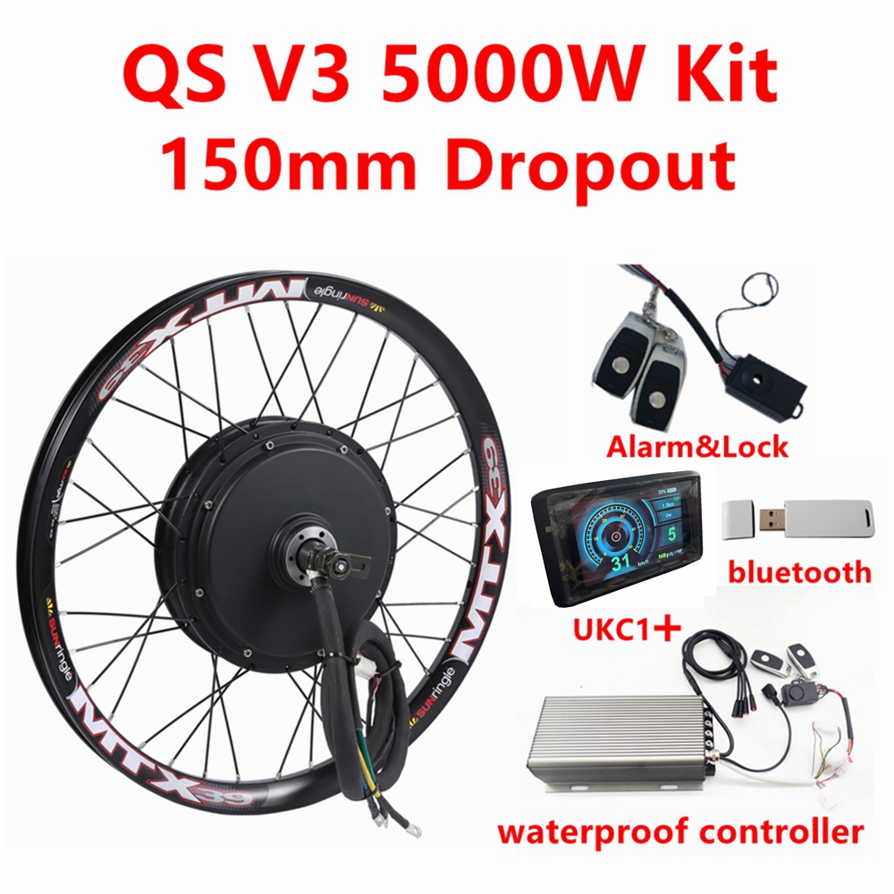 5000W Hub Motor Kit 72V - QS V3 72V 5000W 3.5T/5T Bánh