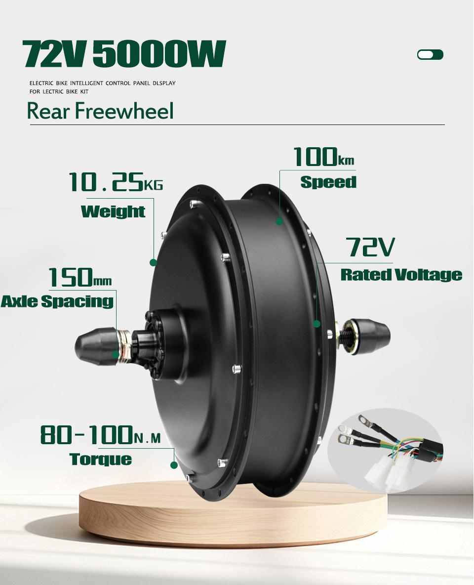 New MTX39 72V 5000W EBike Conv - đánh giá và giá 5000W Hub Motor Kit 72V