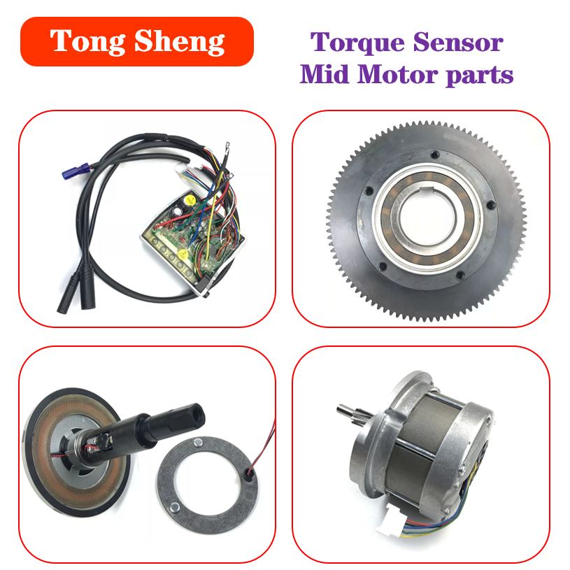 Tongsheng TSDZ2 Giữa Ổ Xe Máy  - đánh giá và giá Torque Sensor Mid Drive Motor Kit