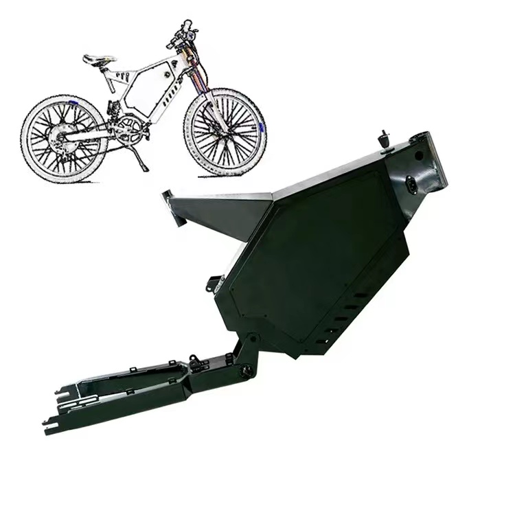 Electric Bike Steel Frame off  - đánh giá và giá 3000W Stealth Bomber Motor