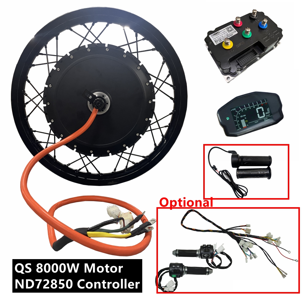 NBpower/QS273 V3 72v 8000W Ebi - đánh giá và giá 72V 8000W Brushless Hub Motor