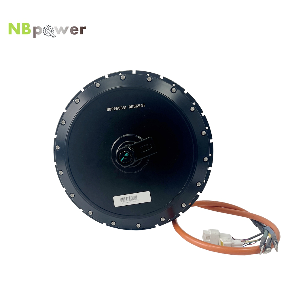 NBpower 18x22mm Axle  40H QS 2 - đánh giá và giá 72V 8000W Brushless Hub Motor