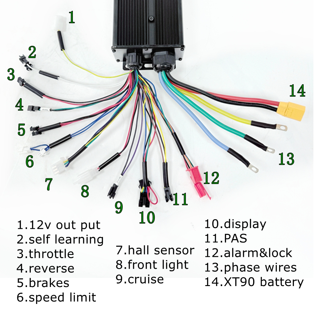 NBpower 170/190mm Dropout 48-7 - đánh giá và giá 5000W Hub Motor Kit 72V