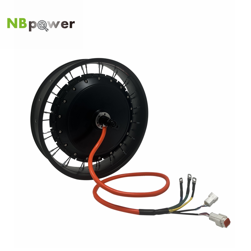 NBpower/QS273 40H 20x4/24x4/26 - đánh giá và giá 72V 8000W Brushless Hub Motor
